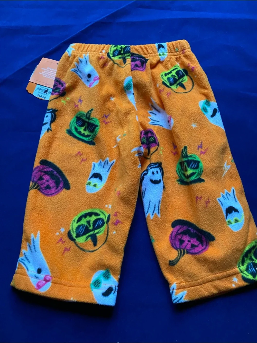New Halloween Hyde & Eek! Fleece Pajama Pants Size 12 Months